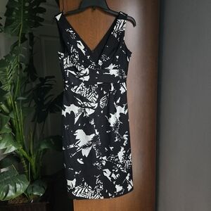 Donna Ricco New York Black And White Dress Womens Size 6